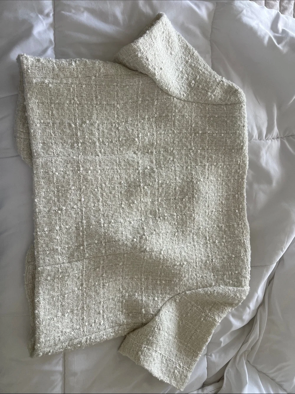 NWT • Abercrombie & Fitch • Short Sleeve Tweed Lady Jacket - Picture 5 of 5